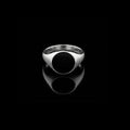 Monarch Black Onyx Signet Ring – 925 Sterling Silver