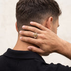 Monarch Tiger Eye Signet Ring – 925 Sterling Silver