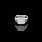 Classic Plain Signet Ring – 925 Sterling Silver