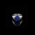 Monarch Lapis Lazuli Signet Ring – 925 Sterling Silver