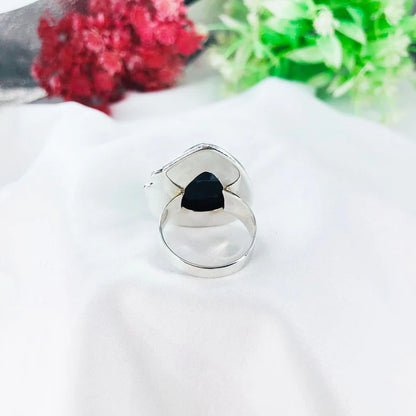 Natural Pietersite Gemstone Sterling Silver Women's Ring Gift For Her